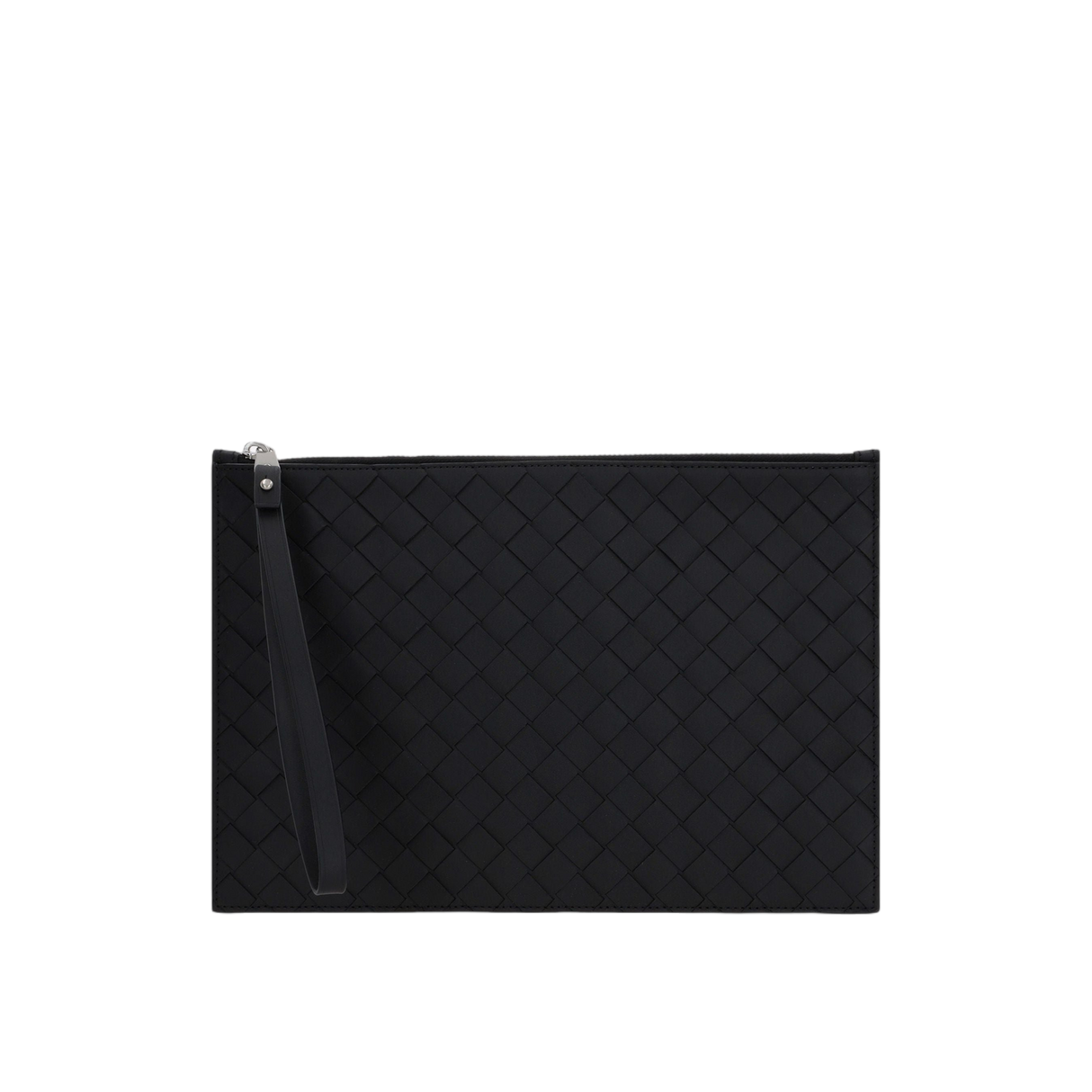 Intrecciato Leather Clutch-BOTTEGA VENETA-JOHN JULIA