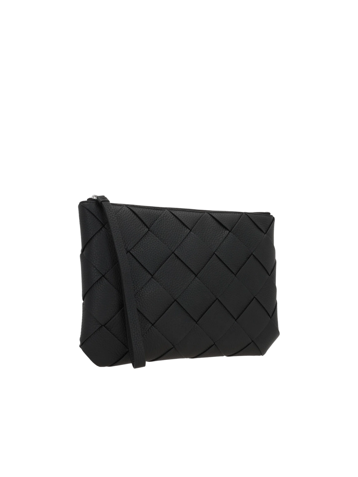 Intrecciato Leather Diago Large Clutch-BOTTEGA VENETA-JOHN JULIA