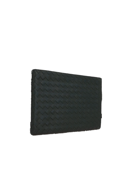 Intrecciato Leather Document Holder-BOTTEGA VENETA-JOHN JULIA