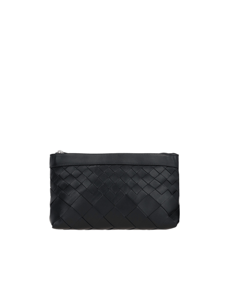 Intrecciato Leather Duo Crossbody Bag-BOTTEGA VENETA-JOHN JULIA