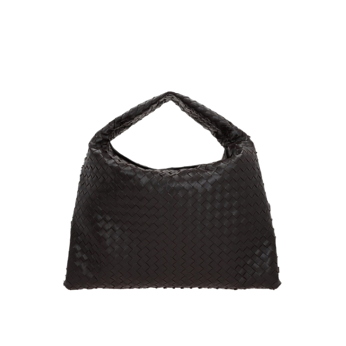 Intrecciato Leather Hop Large Hobo Bag-BOTTEGA VENETA-JOHN JULIA