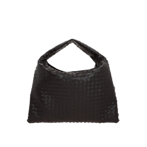 Intrecciato Leather Hop Large Hobo Bag-BOTTEGA VENETA-JOHN JULIA