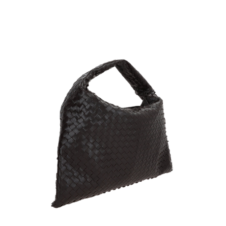 Intrecciato Leather Hop Large Hobo Bag-BOTTEGA VENETA-JOHN JULIA