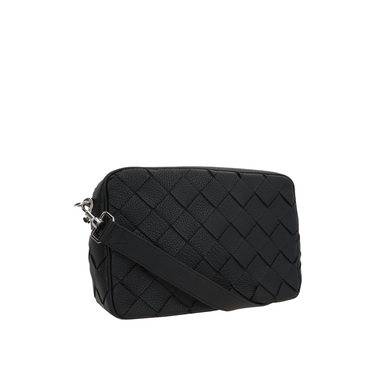 Intrecciato Leather Medium Camera Bag-BOTTEGA VENETA-JOHN JULIA