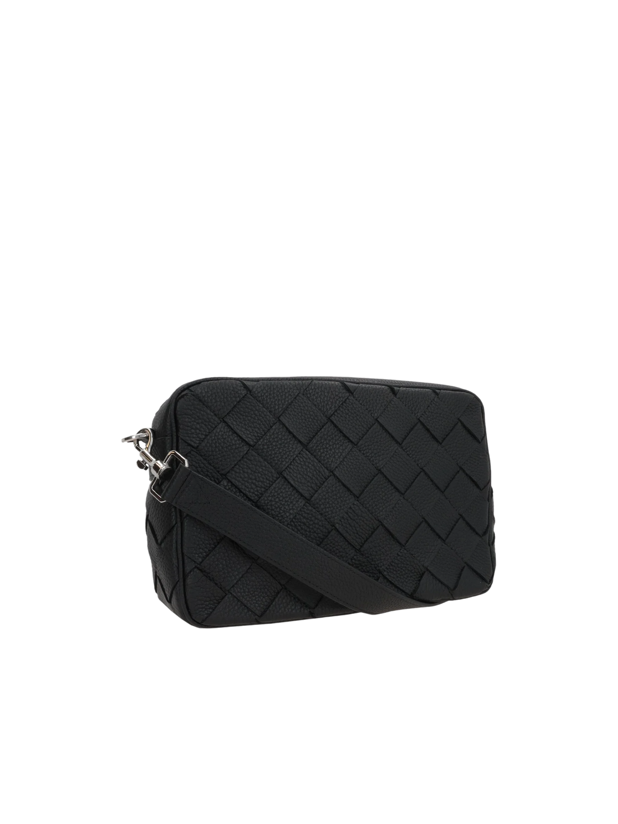 Intrecciato Leather Medium Camera Bag-BOTTEGA VENETA-JOHN JULIA