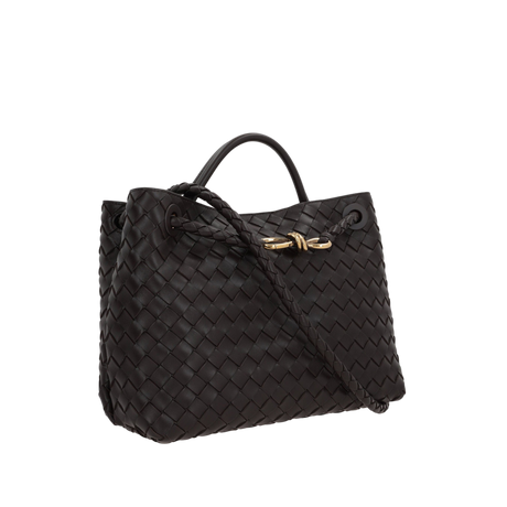 Intrecciato Nappa Andiamo Medium Handbag-BOTTEGA VENETA-JOHN JULIA