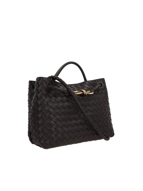 Intrecciato Nappa Andiamo Medium Handbag-BOTTEGA VENETA-JOHN JULIA