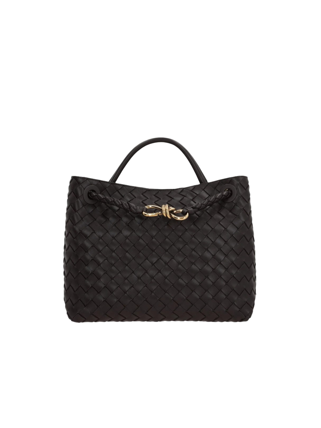 Intrecciato Nappa Andiamo Medium Handbag-BOTTEGA VENETA-JOHN JULIA