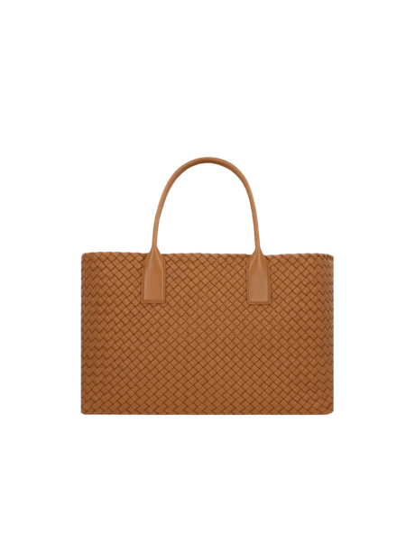 Intrecciato Nappa Cabat Medium Tote-BOTTEGA VENETA-JOHN JULIA