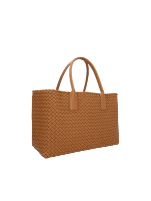 Intrecciato Nappa Cabat Medium Tote-BOTTEGA VENETA-JOHN JULIA