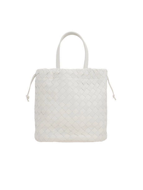 BOTTEGA VENETA-Intrecciato Nappa Castello Small Bucket Bag-JOHN JULIA