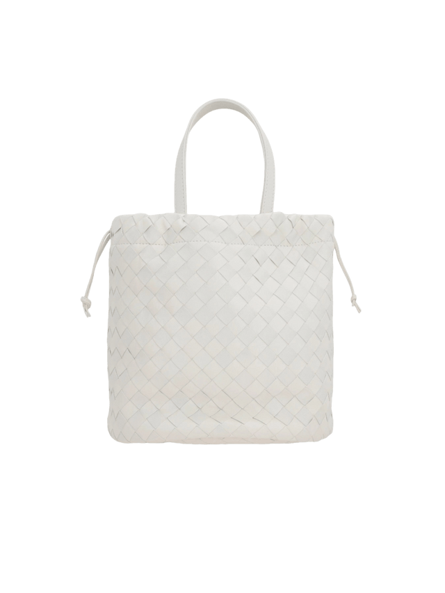 BOTTEGA VENETA-Intrecciato Nappa Castello Small Bucket Bag-JOHN JULIA