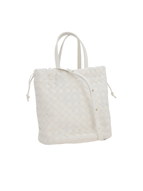 BOTTEGA VENETA-Intrecciato Nappa Castello Small Bucket Bag-JOHN JULIA