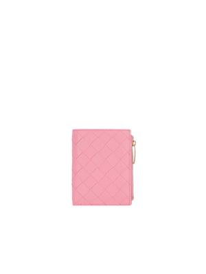 Intrecciato Nappa Compact Wallet-BOTTEGA VENETA-JOHN JULIA