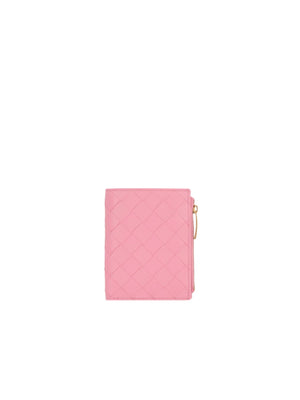 Intrecciato Nappa Compact Wallet-BOTTEGA VENETA-JOHN JULIA