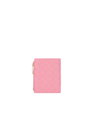 Intrecciato Nappa Compact Wallet-BOTTEGA VENETA-JOHN JULIA