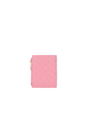 Intrecciato Nappa Compact Wallet-BOTTEGA VENETA-JOHN JULIA