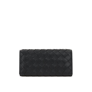 Intrecciato Nappa Continental Wallet-BOTTEGA VENETA-JOHN JULIA