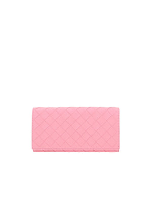 Intrecciato Nappa Continental Wallet-BOTTEGA VENETA-JOHN JULIA