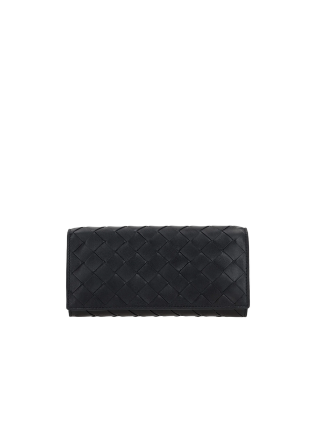 Intrecciato Nappa Continental Wallet-BOTTEGA VENETA-JOHN JULIA