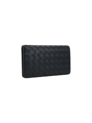 Intrecciato Nappa Continental Wallet-BOTTEGA VENETA-JOHN JULIA