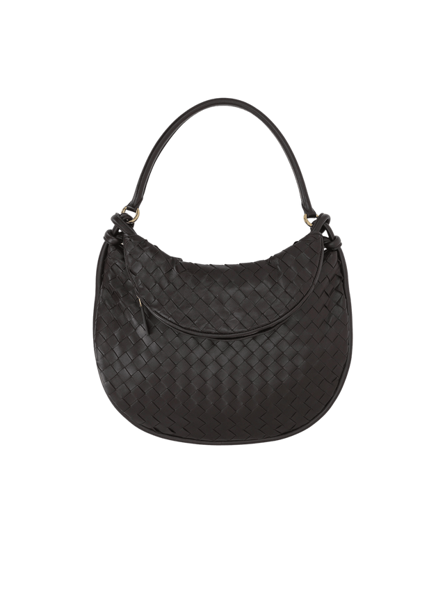 BOTTEGA VENETA-Intrecciato Nappa Gemelli Large Hobo Bag-JOHN JULIA