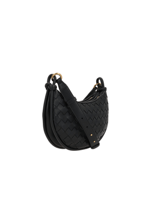 Intrecciato Nappa Gemelli Shoulder Bag-BOTTEGA VENETA-JOHN JULIA