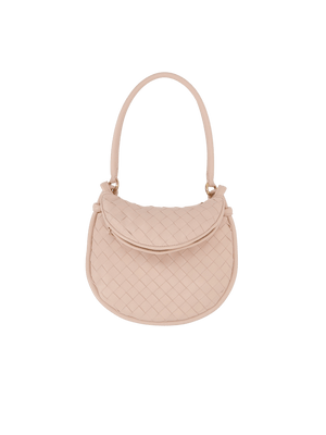 Intrecciato Nappa Gemelli Small Hobo Bag-BOTTEGA VENETA-JOHN JULIA