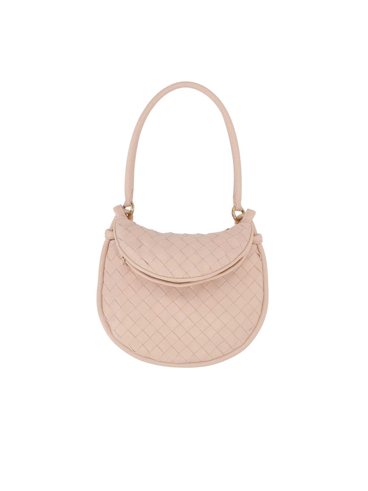 Intrecciato Nappa Gemelli Small Hobo Bag-BOTTEGA VENETA-JOHN JULIA