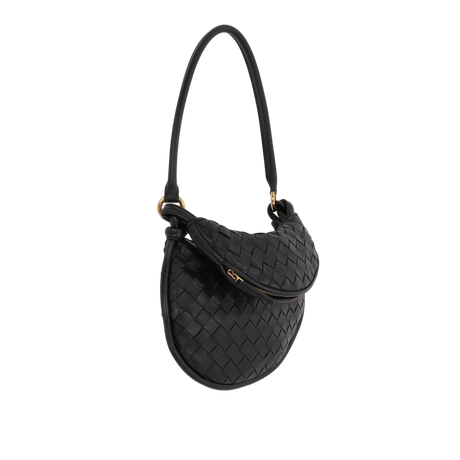 Intrecciato Nappa Gemelli Small Hobo Bag-BOTTEGA VENETA-JOHN JULIA