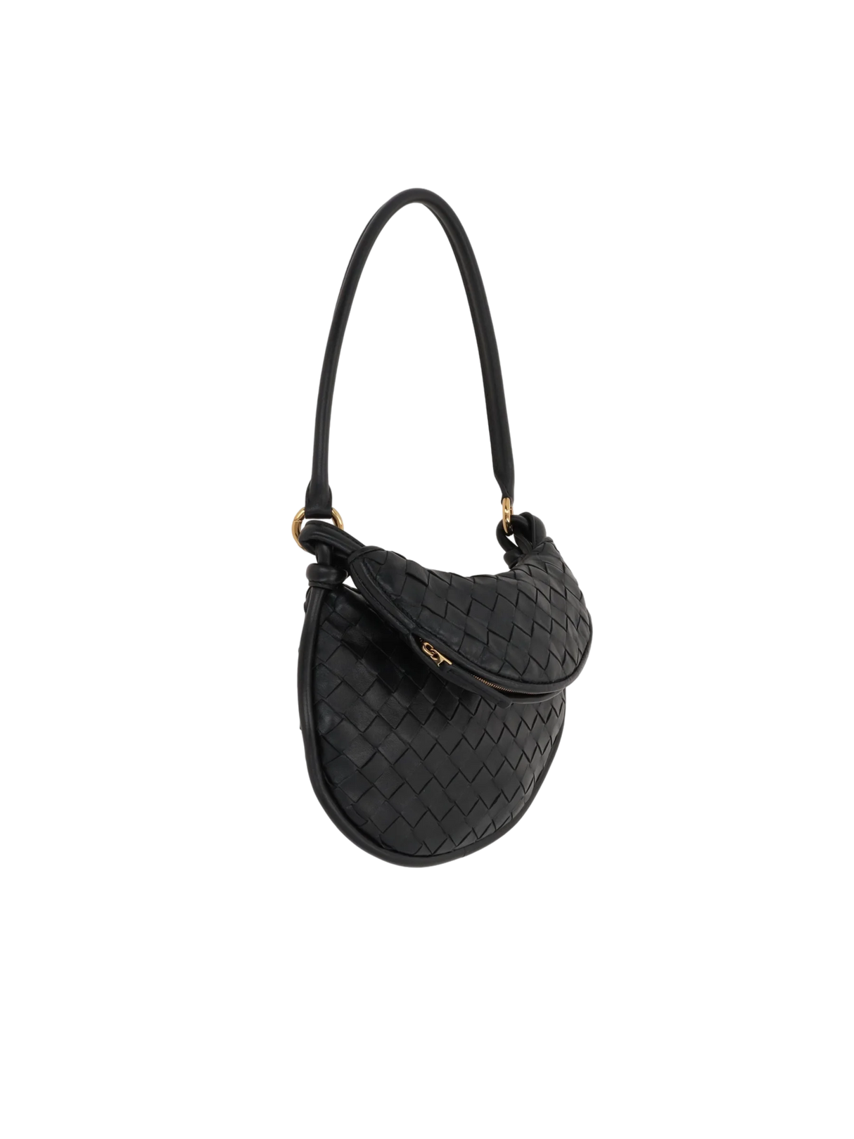 Intrecciato Nappa Gemelli Small Hobo Bag-BOTTEGA VENETA-JOHN JULIA