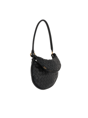 Intrecciato Nappa Gemelli Small Hobo Bag-BOTTEGA VENETA-JOHN JULIA