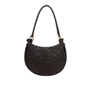 Intrecciato Nappa Gemelli Small Hobo Bag-BOTTEGA VENETA-JOHN JULIA