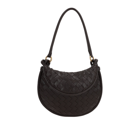 Intrecciato Nappa Gemelli Small Hobo Bag-BOTTEGA VENETA-JOHN JULIA