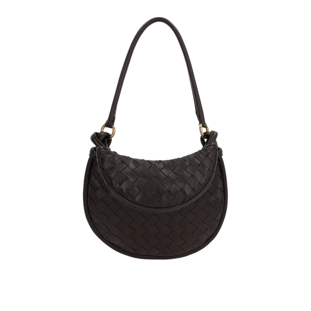 Intrecciato Nappa Gemelli Small Hobo Bag-BOTTEGA VENETA-JOHN JULIA