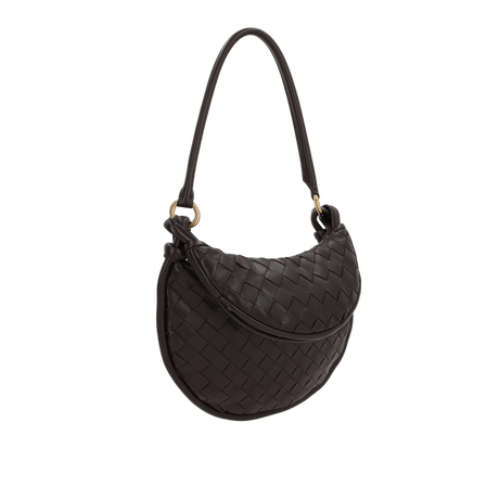 Intrecciato Nappa Gemelli Small Hobo Bag-BOTTEGA VENETA-JOHN JULIA