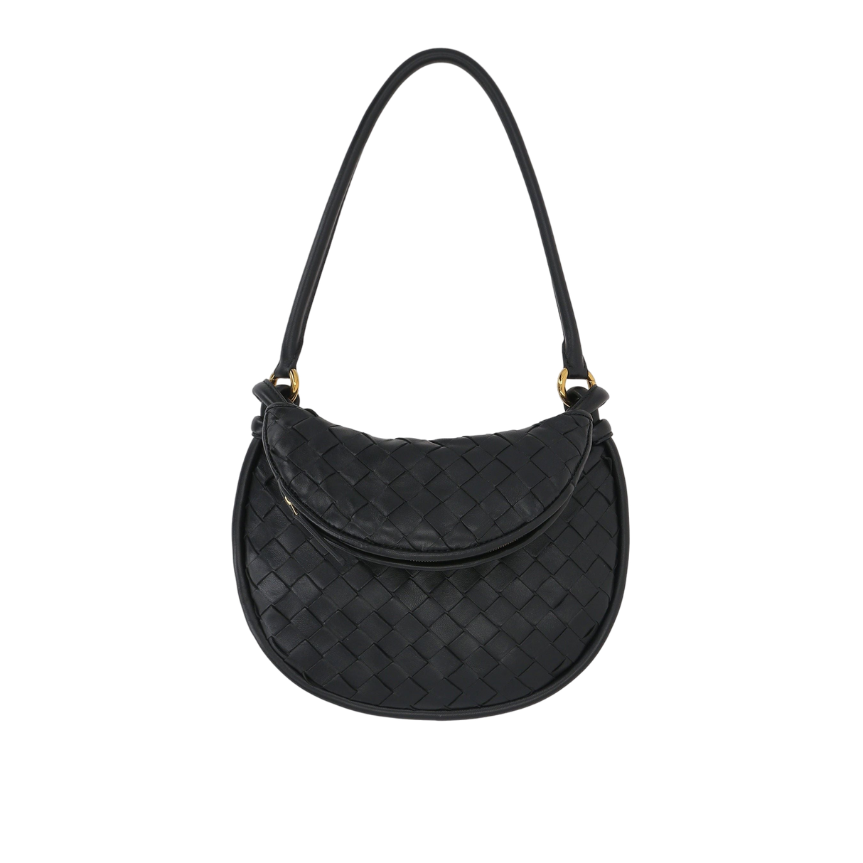 Intrecciato Nappa Gemelli Small Hobo Bag-BOTTEGA VENETA-JOHN JULIA