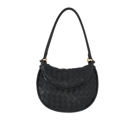 Intrecciato Nappa Gemelli Small Hobo Bag-BOTTEGA VENETA-JOHN JULIA