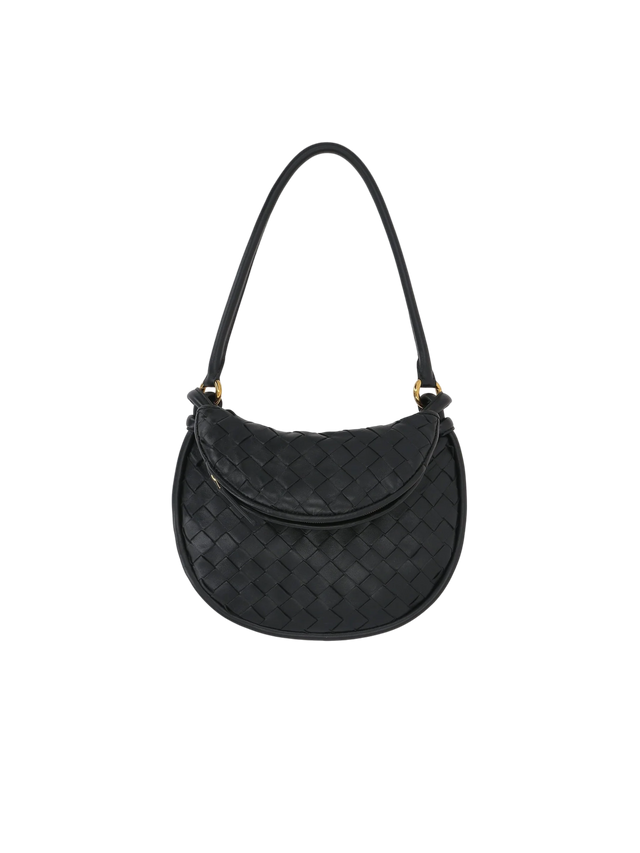 Intrecciato Nappa Gemelli Small Hobo Bag-BOTTEGA VENETA-JOHN JULIA