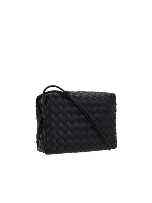 Intrecciato Nappa Loop Small Crossbody Bag-BOTTEGA VENETA-JOHN JULIA