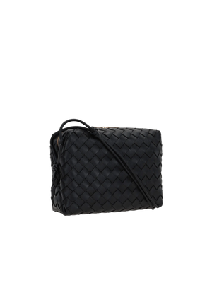 Intrecciato Nappa Loop Small Crossbody Bag-BOTTEGA VENETA-JOHN JULIA