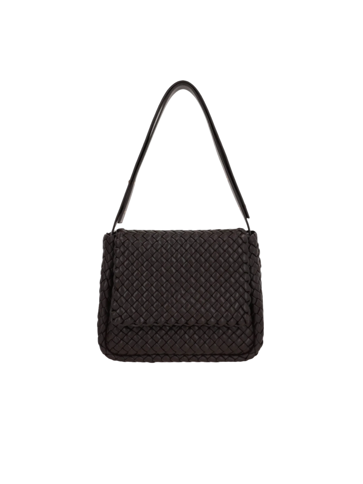 Intrecciato Nappa Padded Cobble Shoulder Bag-BOTTEGA VENETA-JOHN JULIA