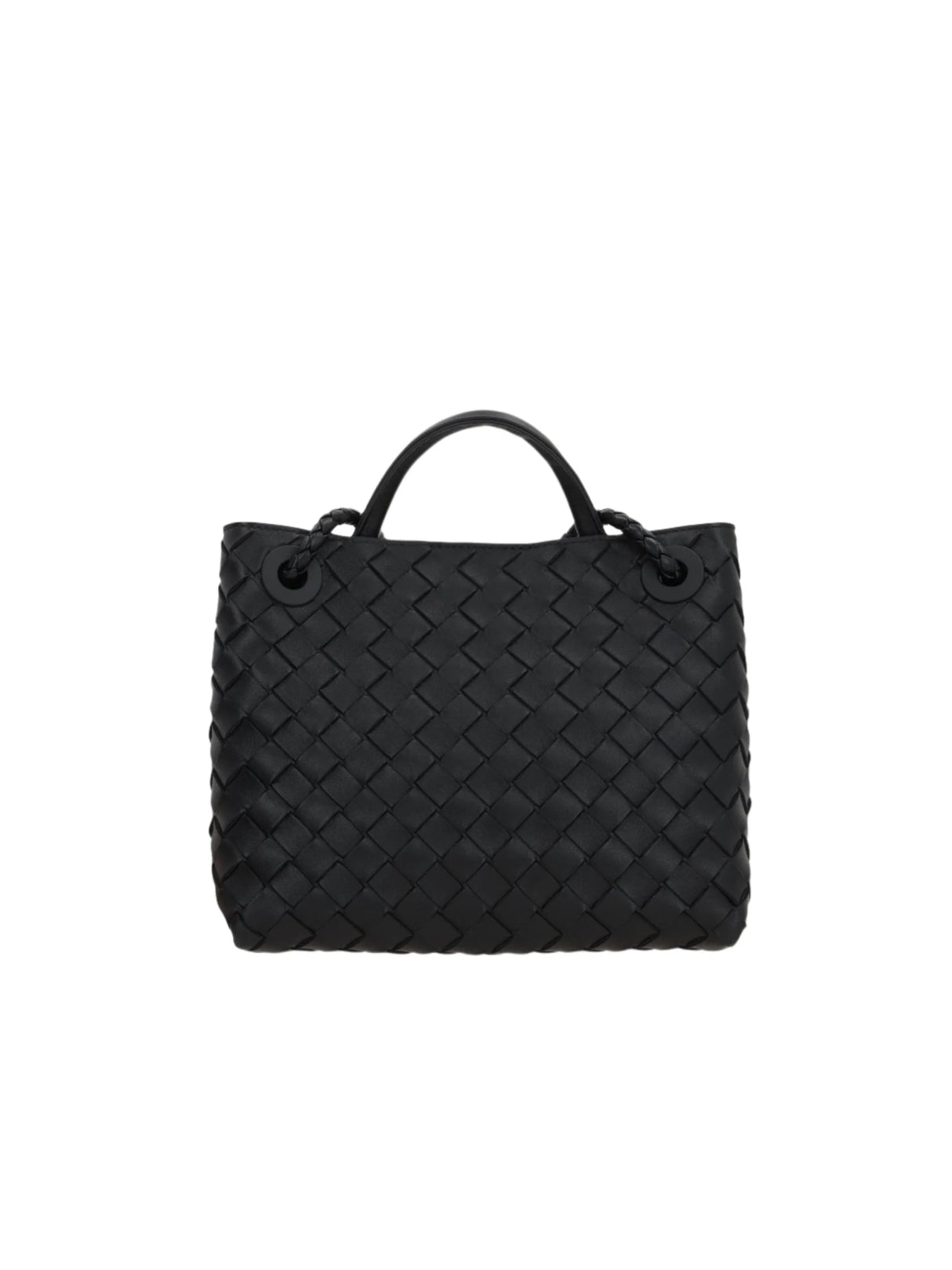 BOTTEGA VENETA-Intrecciato Nappa Small Andiamo Handbag-JOHN JULIA