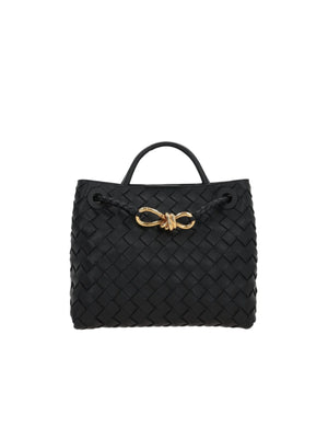 BOTTEGA VENETA-Intrecciato Nappa Small Andiamo Handbag-JOHN JULIA