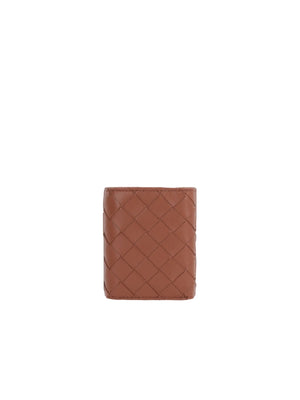 Intrecciato Nappa Tri-Fold Wallet-BOTTEGA VENETA-JOHN JULIA