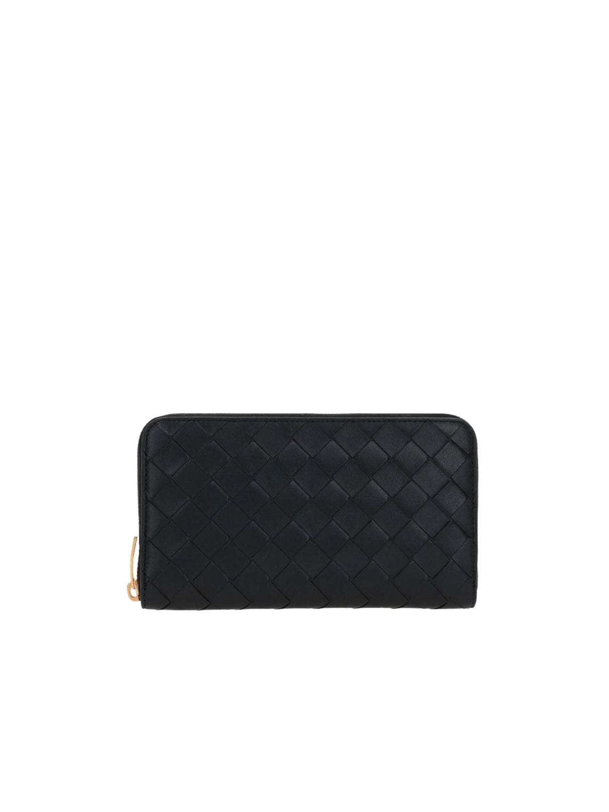 Intrecciato Nappa Zip-Around Wallet-BOTTEGA VENETA-JOHN JULIA