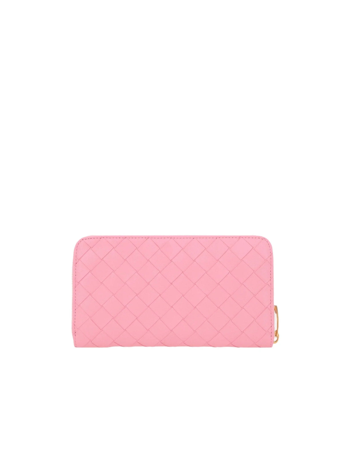 Intrecciato Nappa Zip-Around Wallet-BOTTEGA VENETA-JOHN JULIA