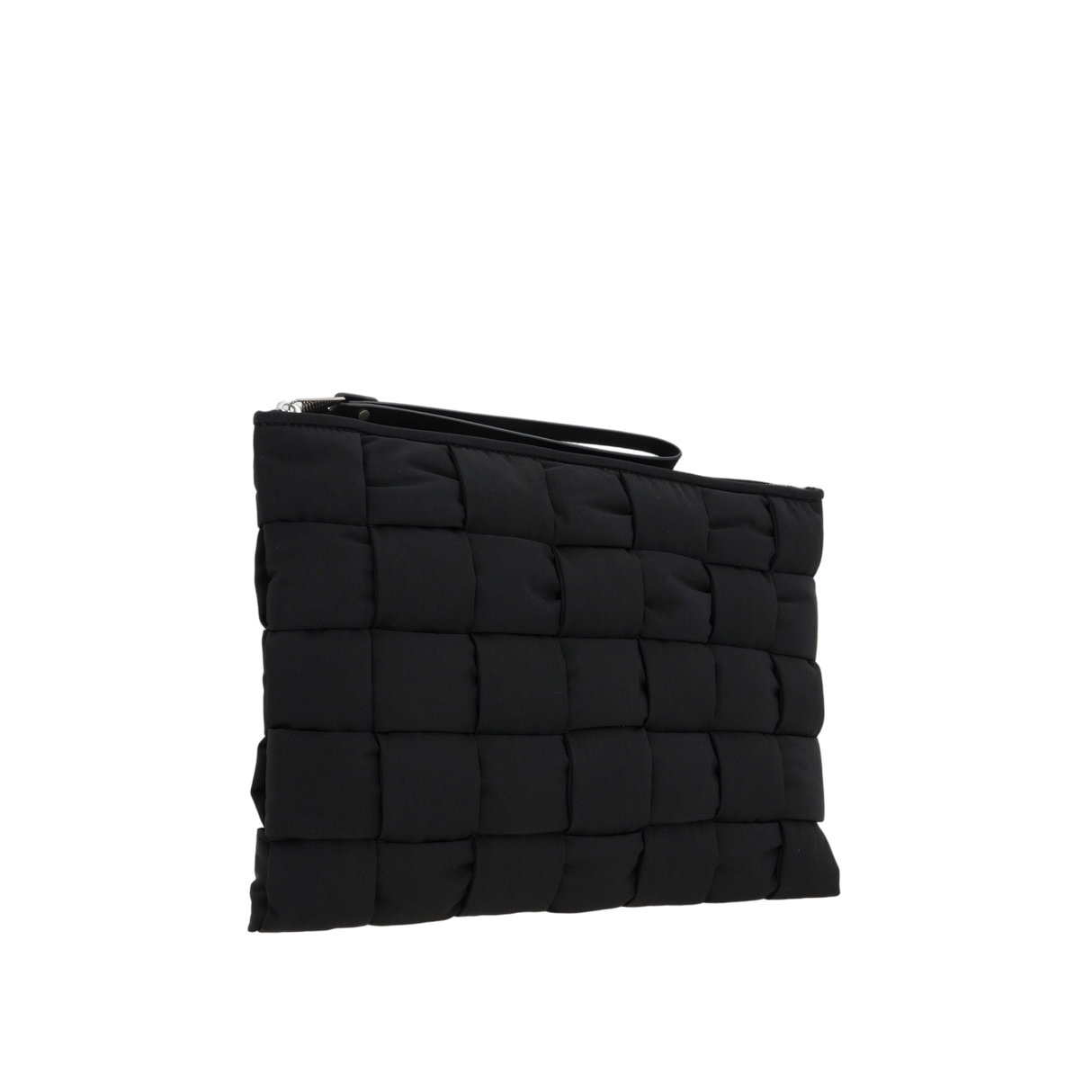 Intrecciato Padded Tech Cassette Nylon Clutch-BOTTEGA VENETA-JOHN JULIA