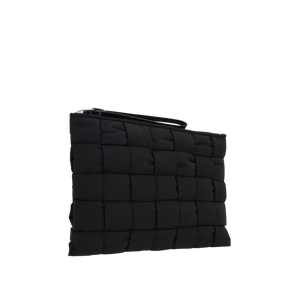 Intrecciato Padded Tech Cassette Nylon Clutch-BOTTEGA VENETA-JOHN JULIA