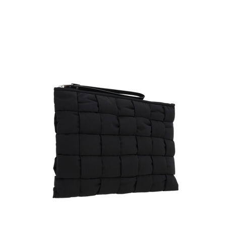 Intrecciato Padded Tech Cassette Nylon Clutch-BOTTEGA VENETA-JOHN JULIA